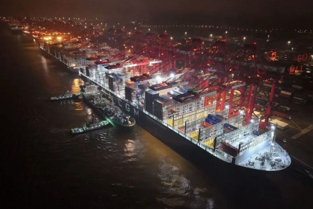 Dukung Dekarbonisasi Industri Maritim Global, Shanghai Electric Tuntaskan Pengisian Biometanol Skala Besar Pertama