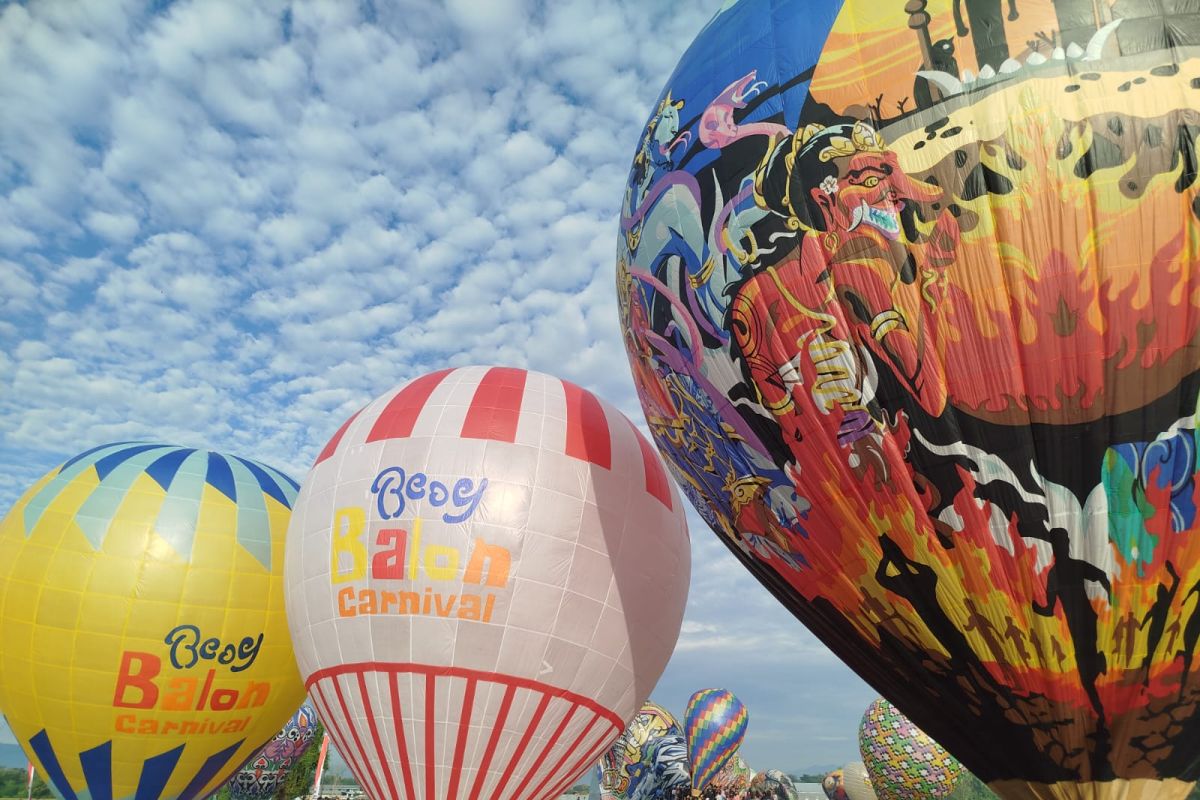 Reog Balon Carnival meriahkan langit Ponorogo
