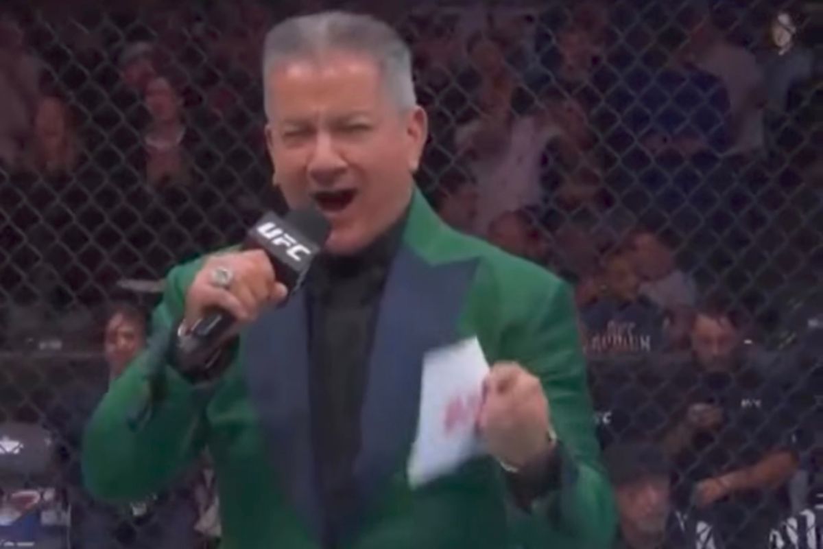 Bruce Buffer minta maaf salah umumkan pemenang di UFC Seattle