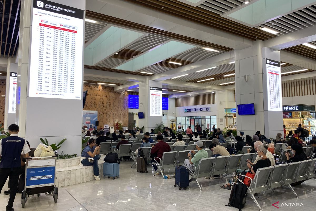 KCIC: Total 293 ribu tiket terjual selama masa angkutan Lebaran