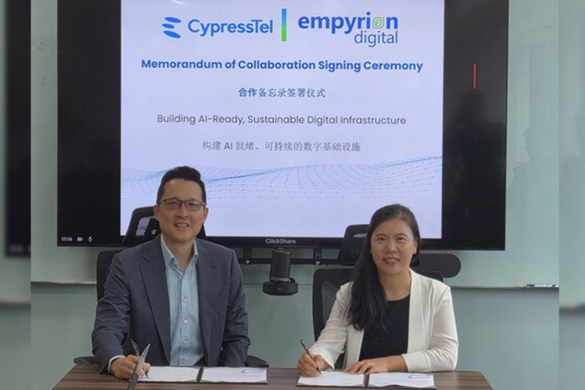 Empyrion Digital Signs Strategic MOU with CypressTel to Anchor Future Capacity across Asia