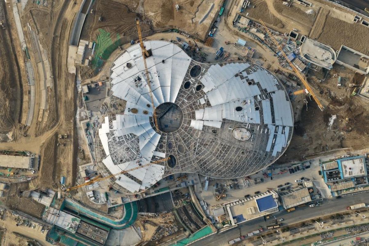 Kawasan baru Xiong'an percepat pembangunannya sebagai kota futuristik