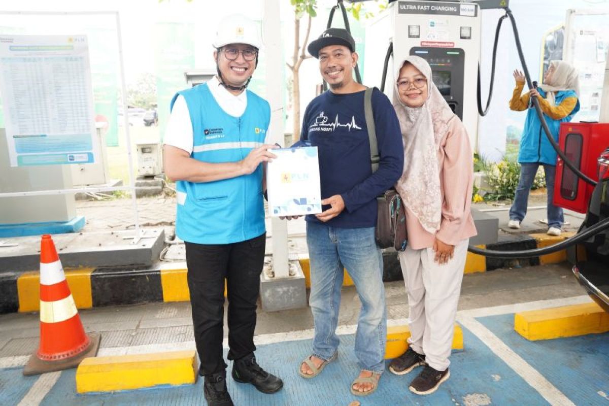 PLN perkuat SPKLU di Jateng selama arus mudik dan balik Lebaran 2026