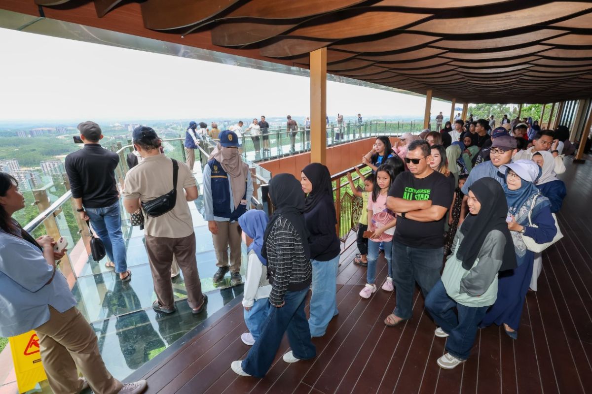Nusantara welcomes over 350,000 visitors during Eid holiday