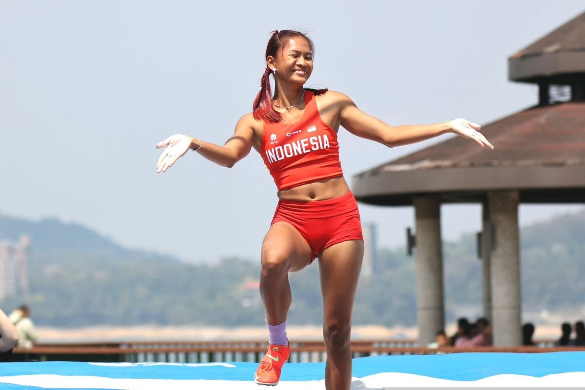 Atlet-atlet Indonesia rebut medali emas pada Kejuaraan Atletik