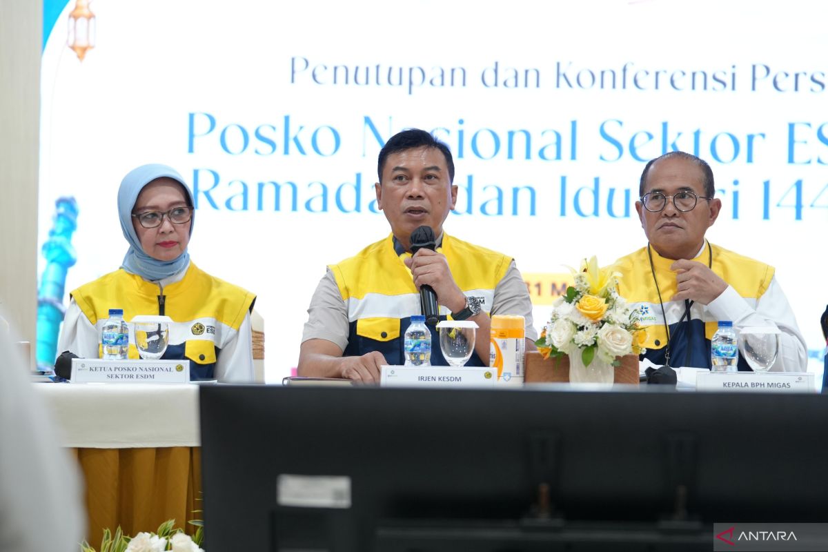 Posko nasional sektor ESDM jamin pasokan BBM selama Ramadhan-Lebaran