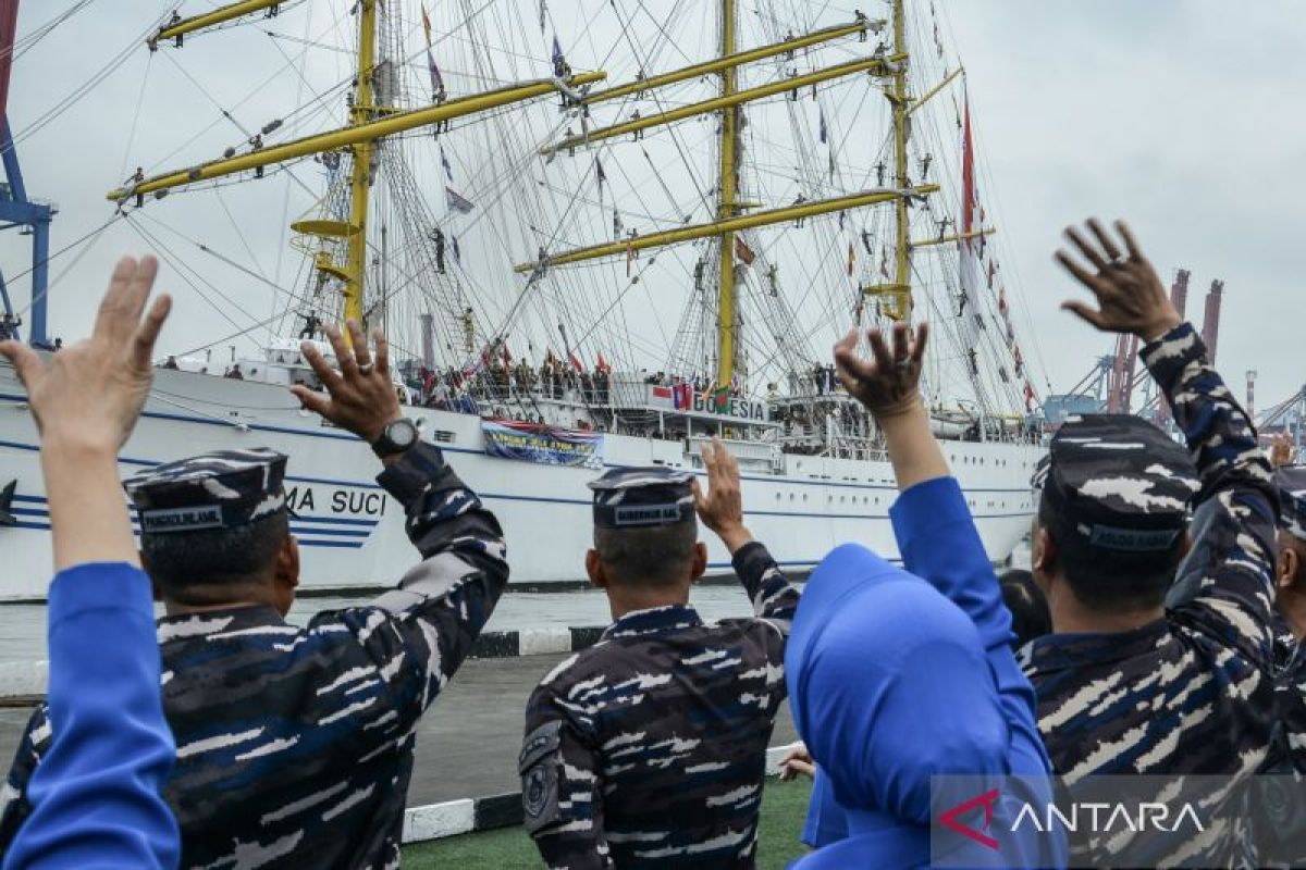 Rusia nantikan kedatangan KRI Bima Suci di laut Moskow, Juni 2026
