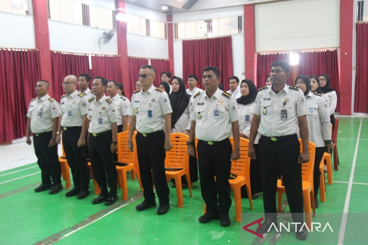 Langkah Baru Kemenimipas, Lapas Pekanbaru Ikuti Pelantikan Pimpinan Tinggi Madya