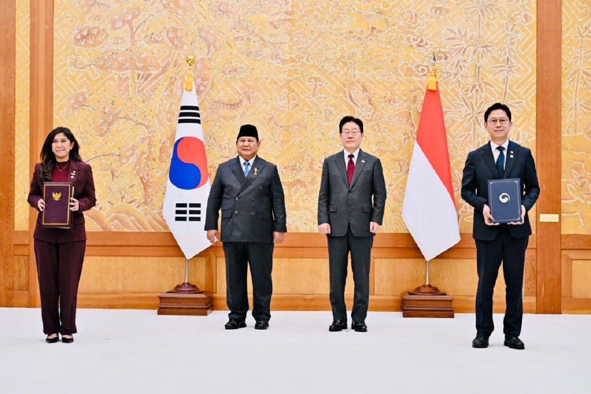 Prestasi mendunia! Prabowo terima penghargaan tertinggi dari Korea