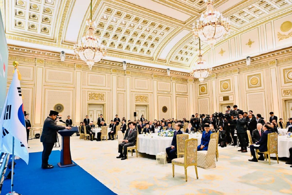 Prabowo Kutip Pepatah Korea untuk Sorot Persahabatan Indonesia-Korsel