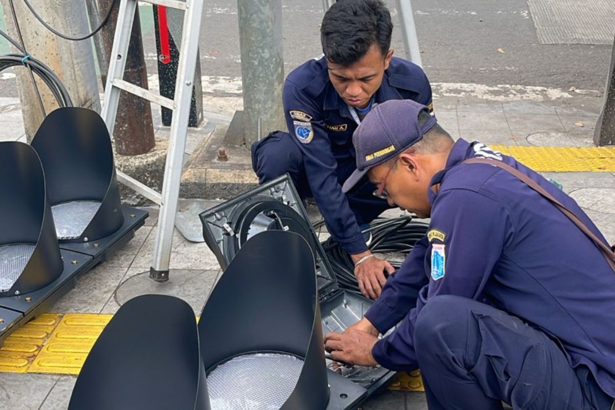 Ini penegasan Dishub DKI terkait lampu lalin di Tebet