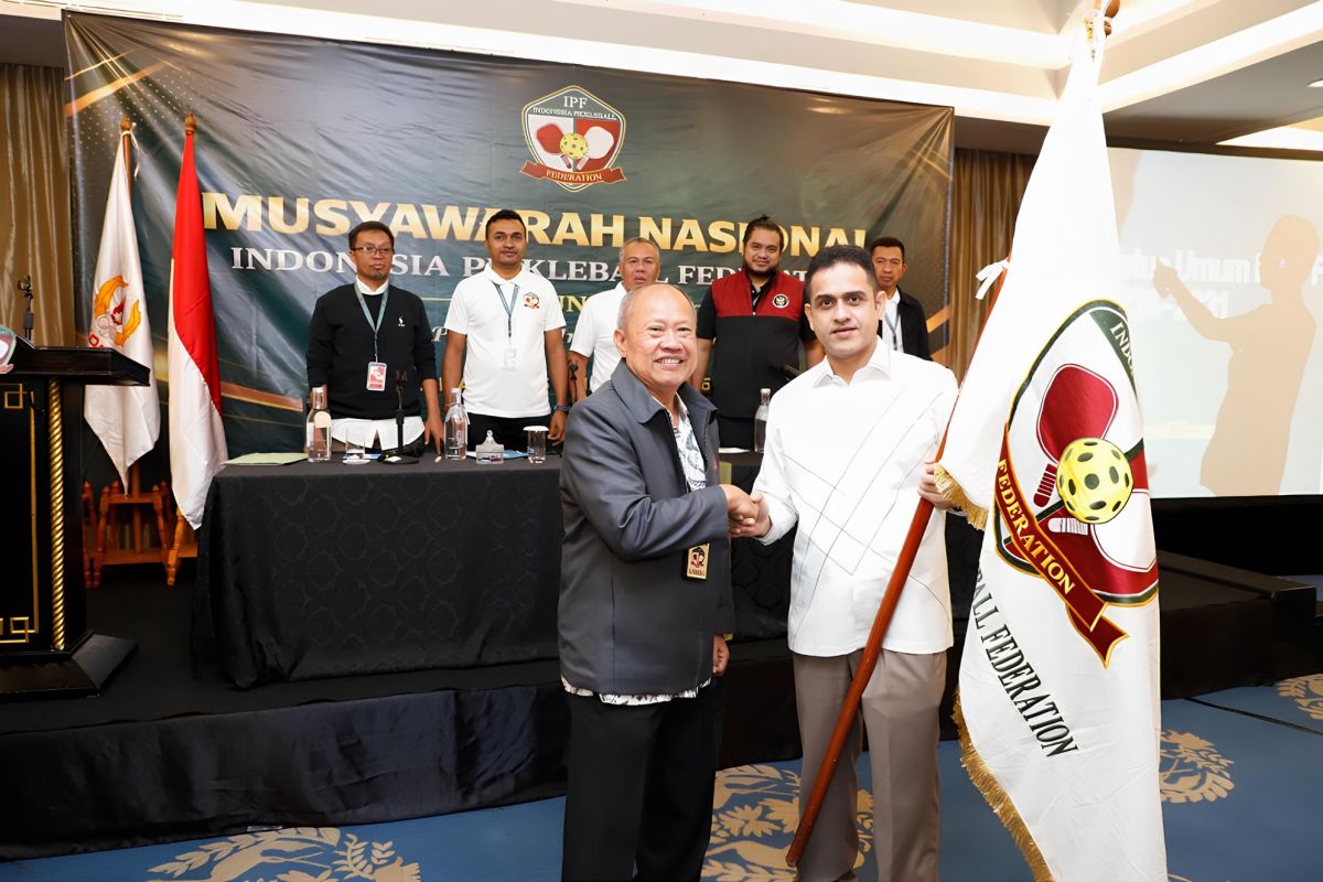 Nazaruddin resmi memimpin Indonesia Pickleball Federation