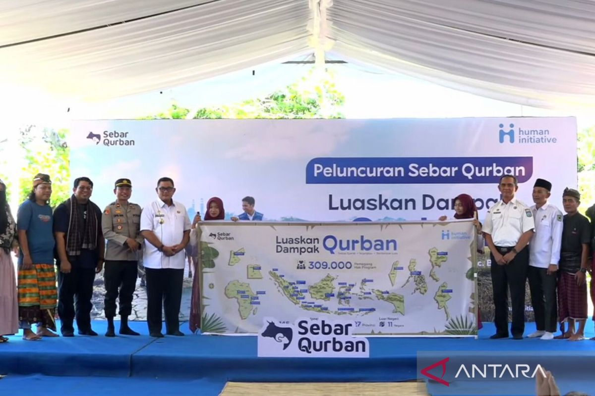Human Initiative luncurkan Sebar Qurban 2026, target 309 ribu penerima