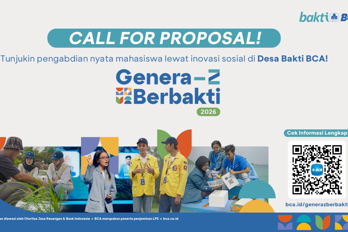 BCA libatkan mahasiswa bangun desa wisata lewat Genera-Z Berbakti 2026