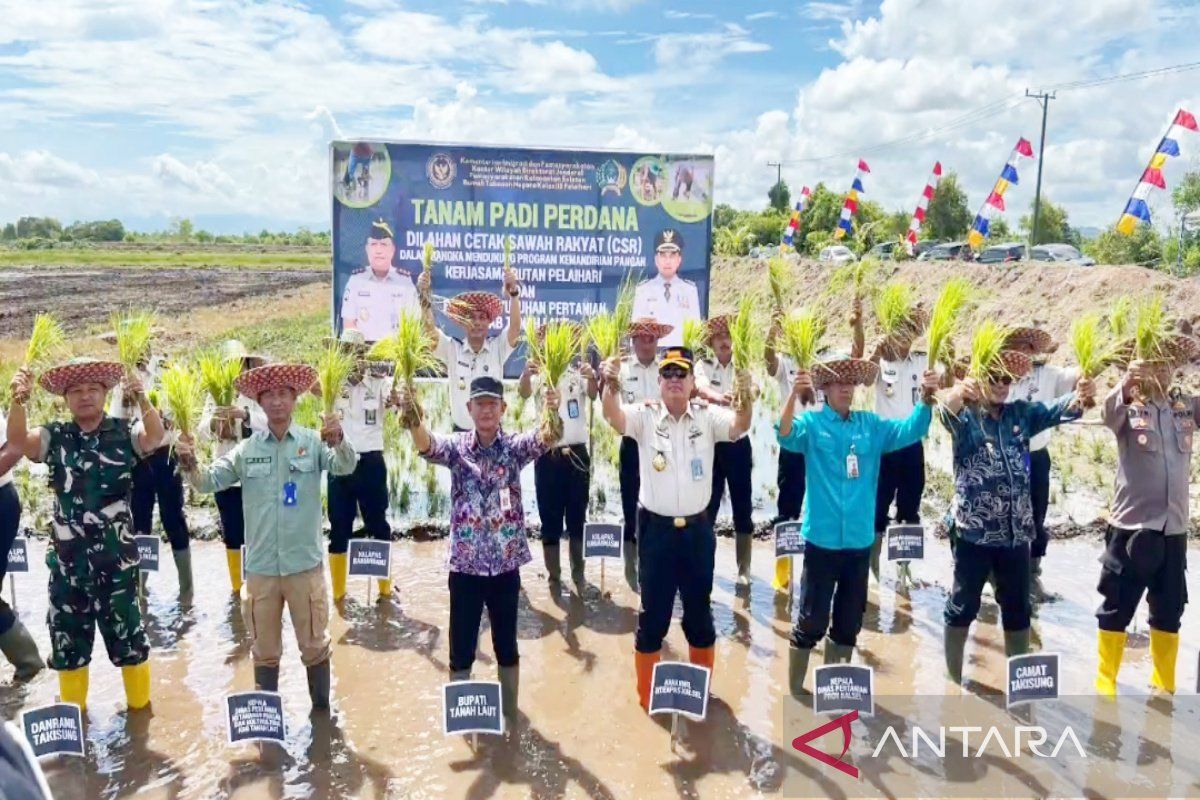 Ditjenpas Kalsel cetak sawah rakyat wujudkan pembinaan pertanian 