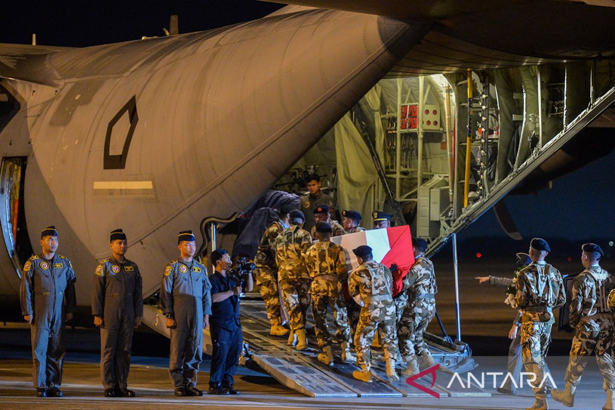 Pelepasan tiga jenazah pasukan perdamaian UNIFIL