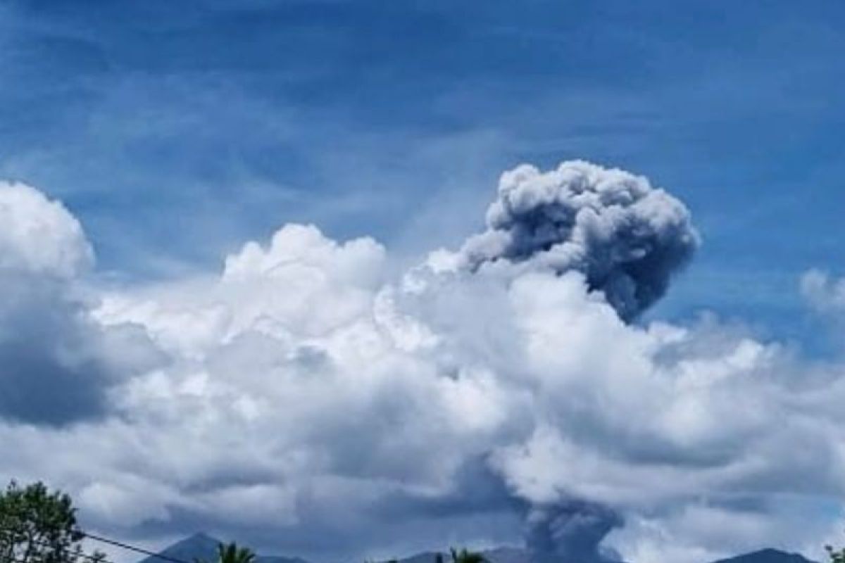 Indonesia’s Mount Dukono erupts, ash rises 1.4 km