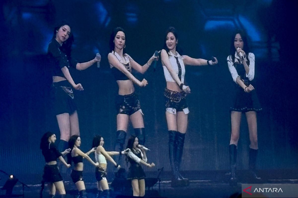 aespa mengaku sedih hanya berkunjung ke Jakarta dalam waktu singkat