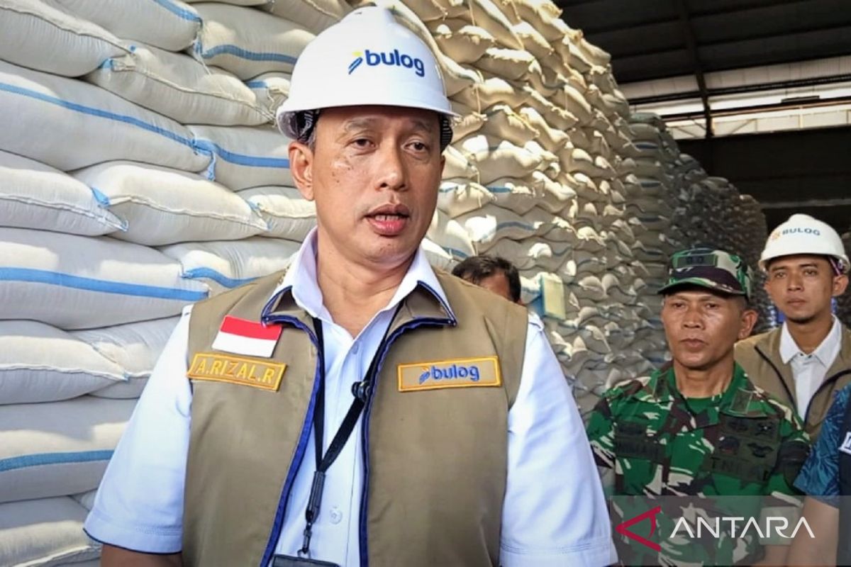 Dirut Perum Bulog cek gudang di Ngawi pastikan stok beras aman