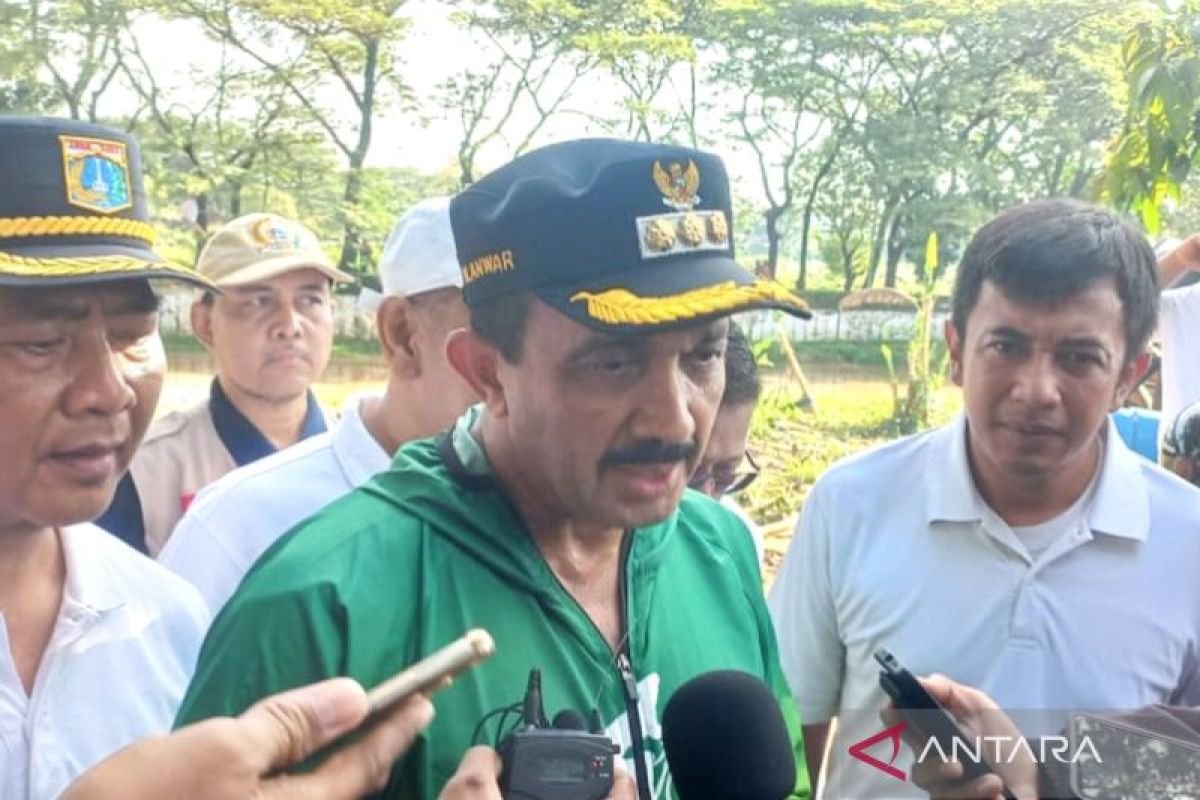 Antisipasi banjir, Pemkot bangun sumur resapan di Kali Pesanggrahan