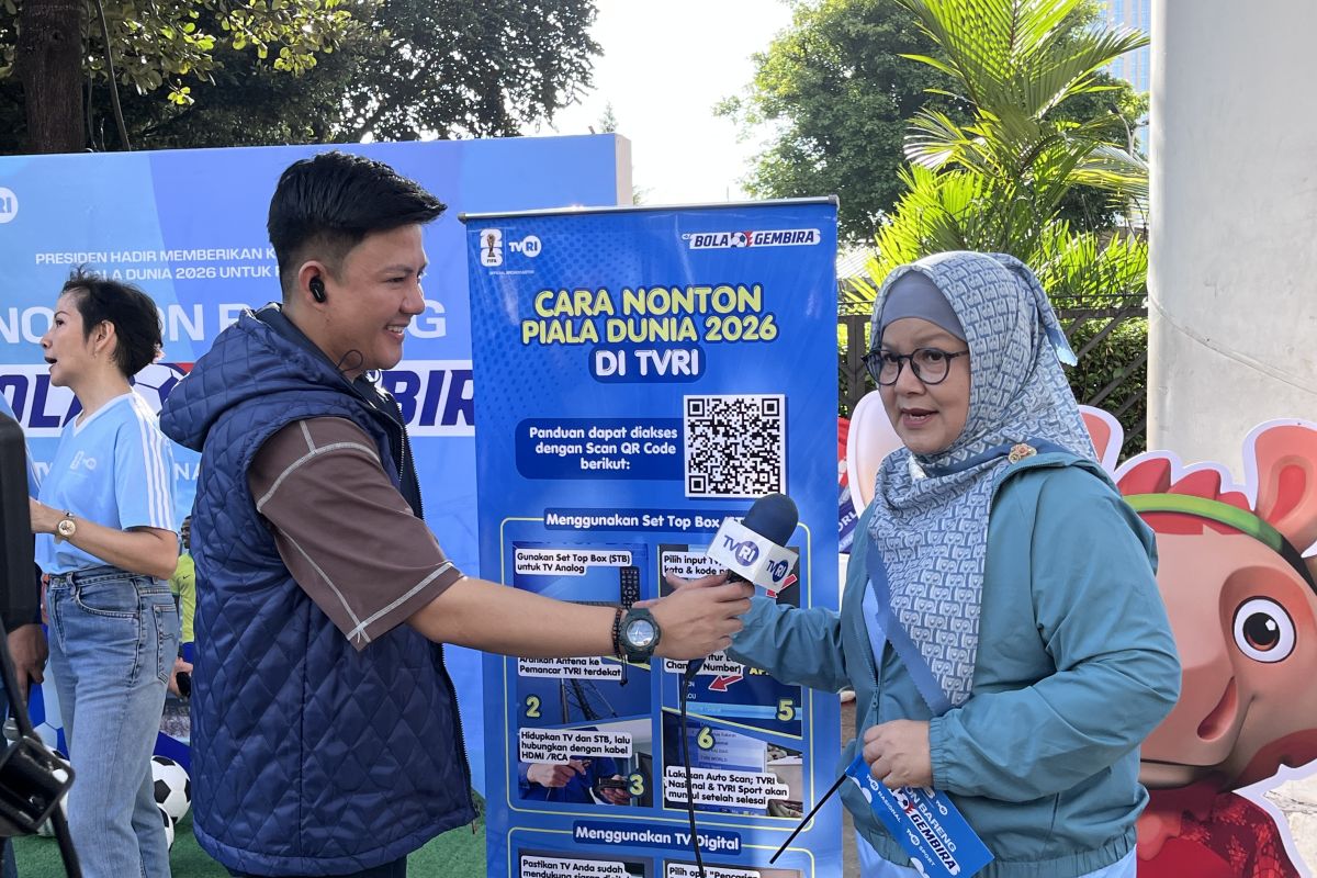 TVRI imbau masyarakat pindai ulang TV untuk nikmati Piala Dunia 2026