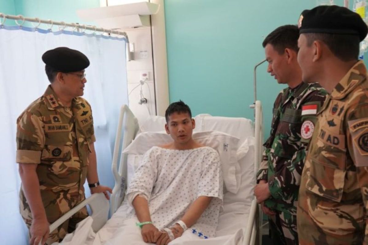 TNI ensures safety of Indonesian peacekeepers injured in Lebanon