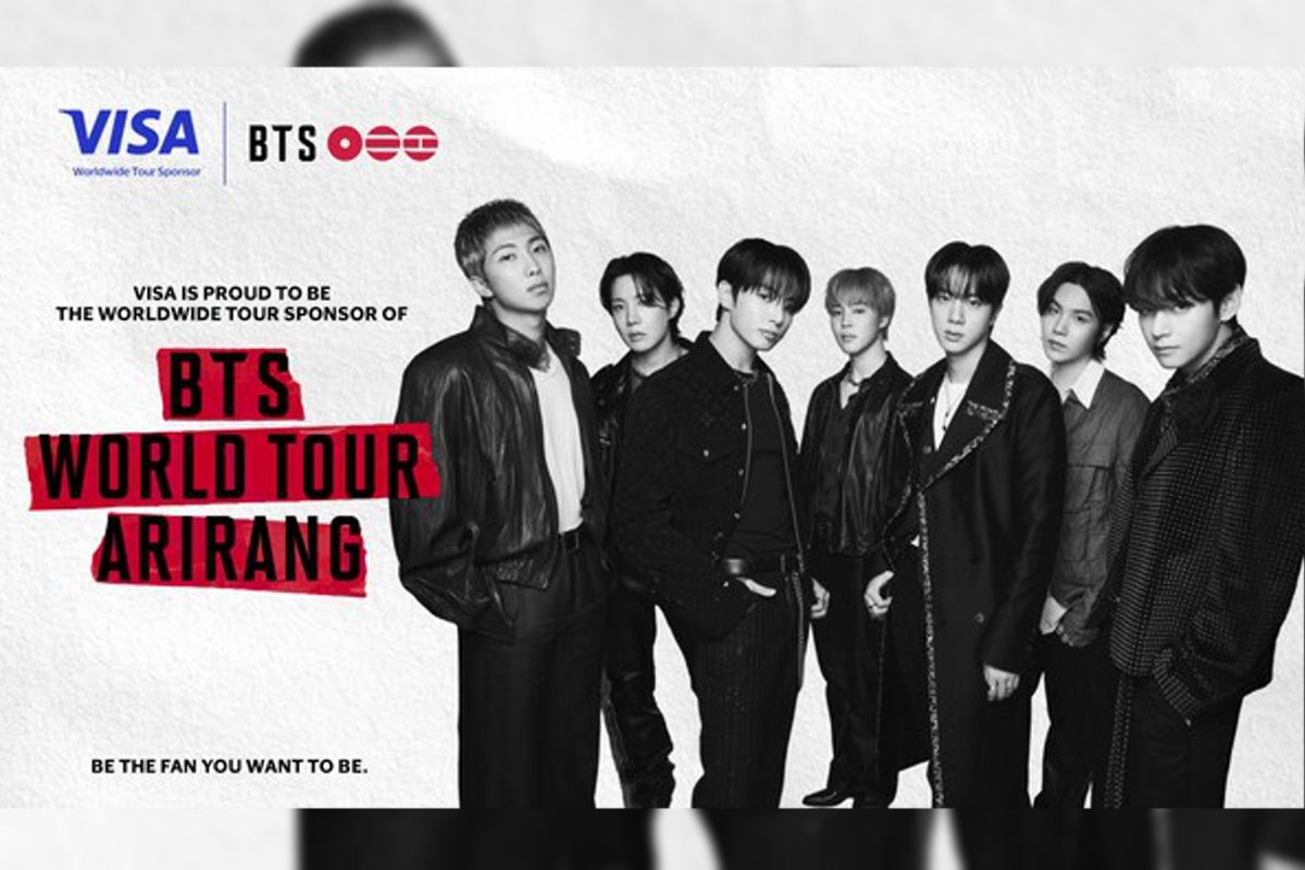 Visa Perkuat Koneksi Global K-pop sebagai Sponsor Tur Dunia “BTS WORLD TOUR ‘ARIRANG'”