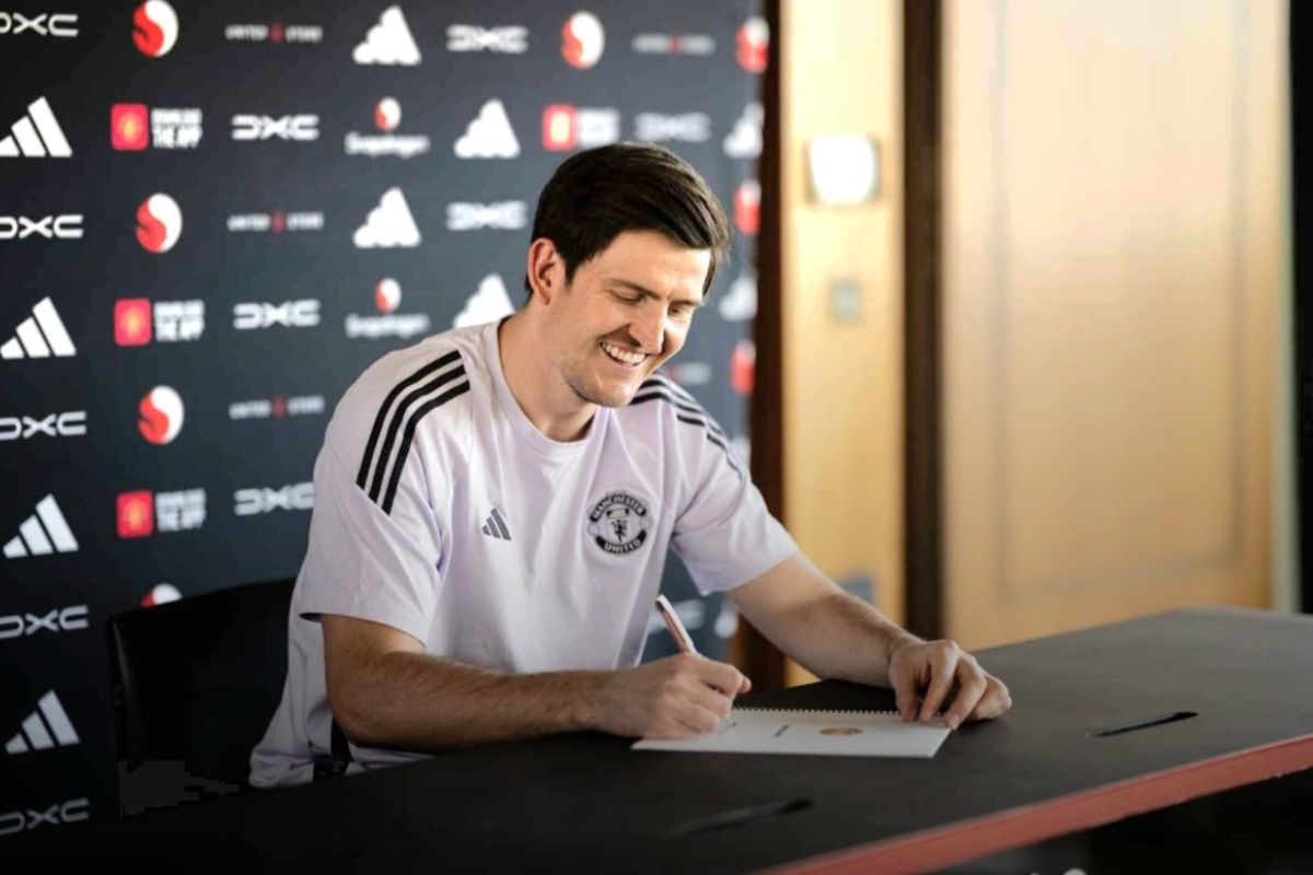 Harry Maguire resmi perpanjang kontrak dengan MU