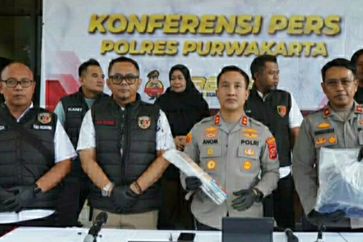 Polres Purwakarta ungkap kasus penganiayaan penyelenggara hajatan