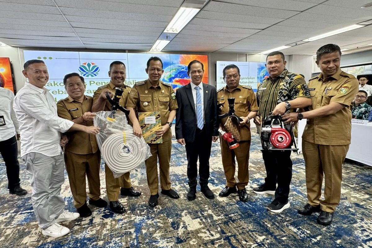 Perkuat kesiagaan Karhutla 2026, Pemkab OKI terima bantuan sarpras Rp1,55 miliar