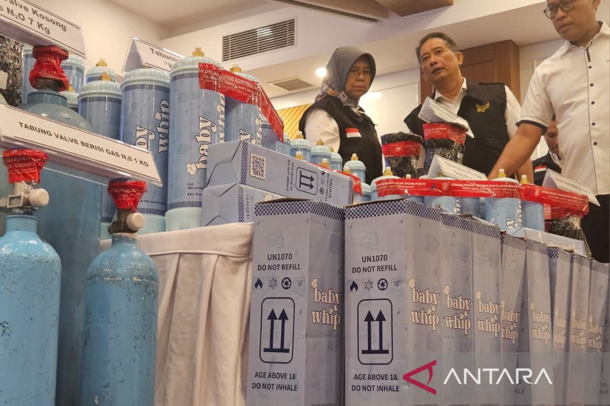 BPOM tindak tegas pengedaran ilegal N2O guna lindungi anak muda RI