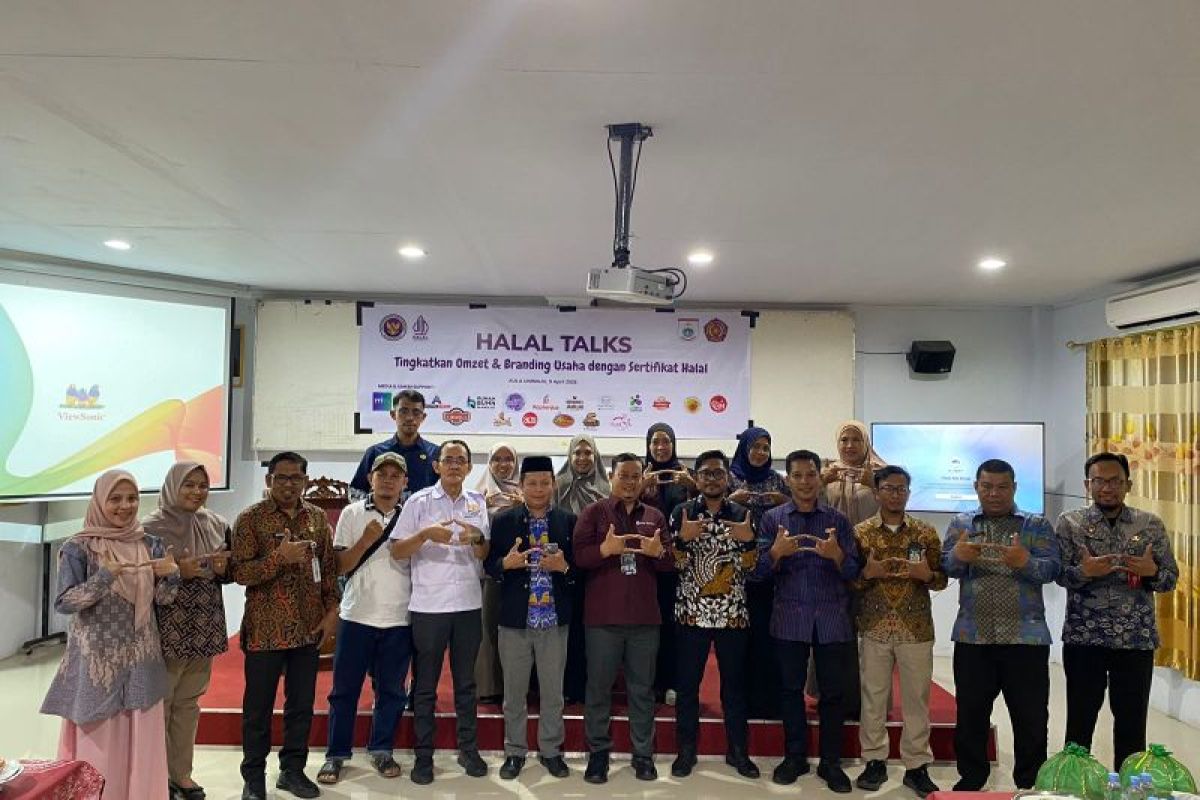 Dukung UMKM naik kelas, Kemenkum Sulbar hadiri Halal Talks