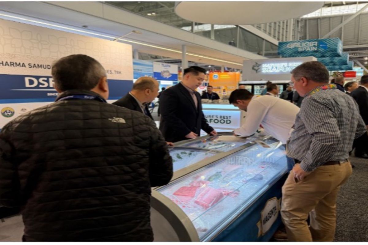 Produk perikanan RI catat potensi transaksi Rp419 miliar di Boston