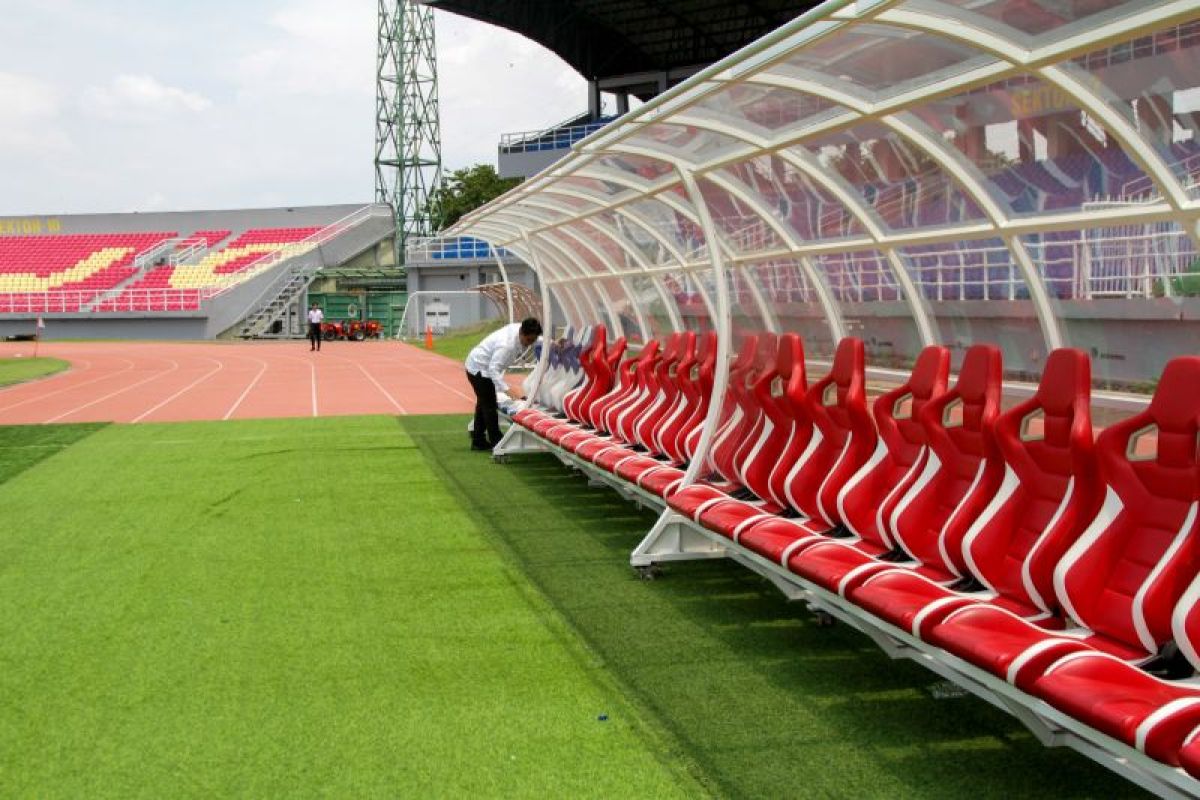 Persiapan Stadion Gelora Delta Sidoarjo jelang Piala AFF U-17