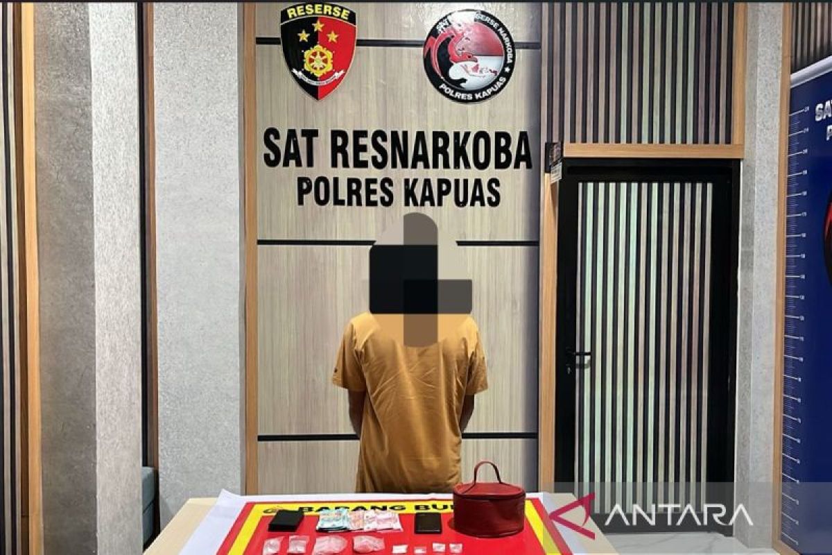 Polisi ringkus seorang petani edar sabu di Kapuas