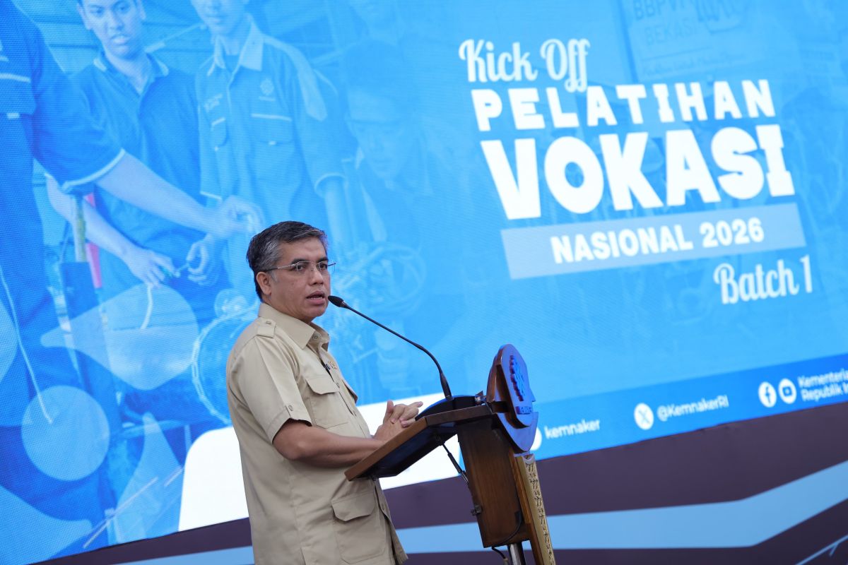 Indonesia launches national vocational training for 10,000 workers