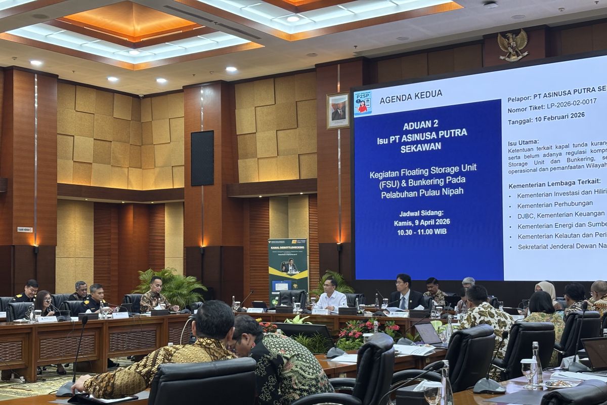 Menkeu susun regulasi bisnis FSU-Bunker dukung daya saing domestik