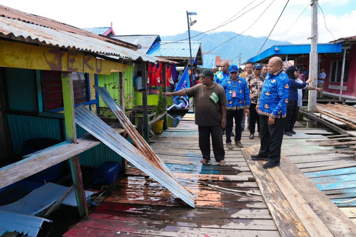 Gubernur Papua siapkan langkah cepat tangani banjir Kampung Yoboi Sentani