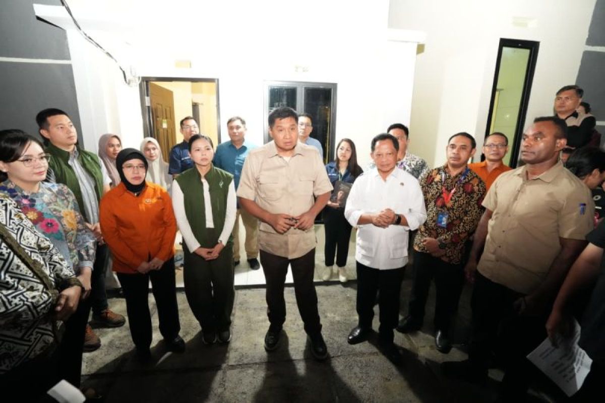 Mendagri cek progres Program 3 Juta Rumah di Tomohon
