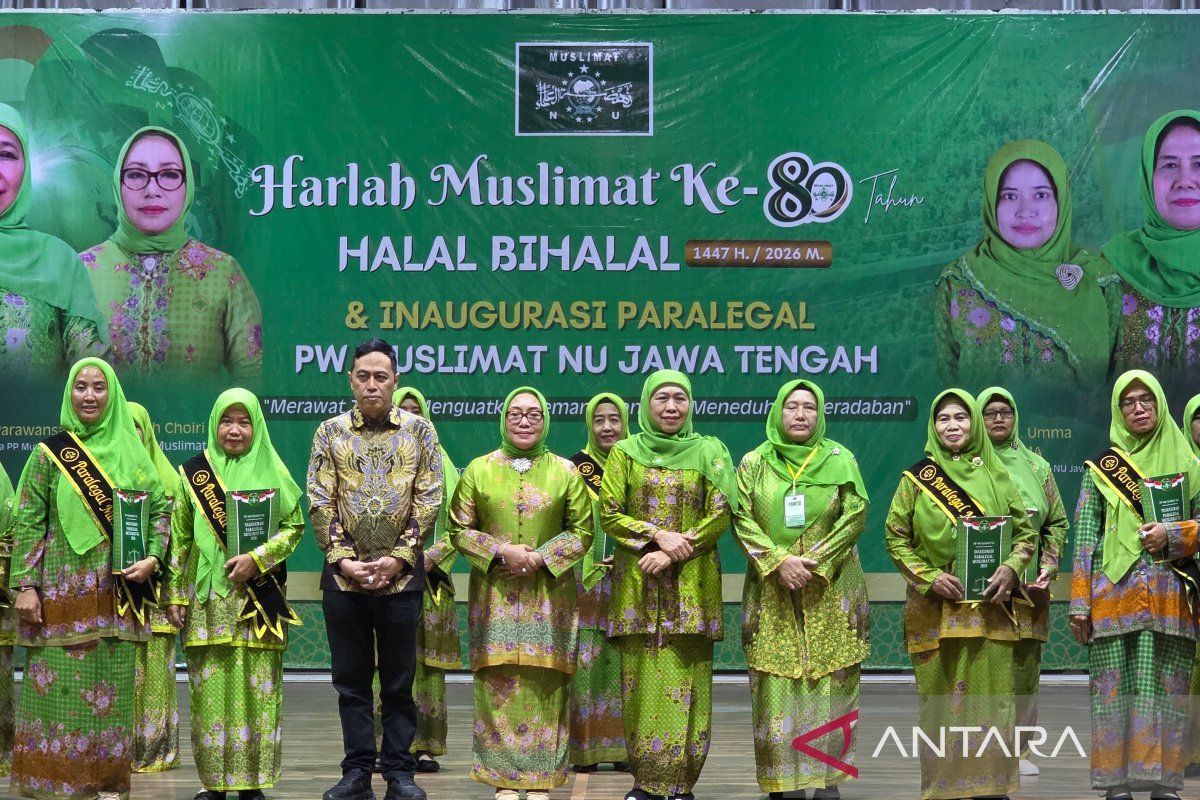 400 paralegal Muslimat NU Jateng dikukuhkan