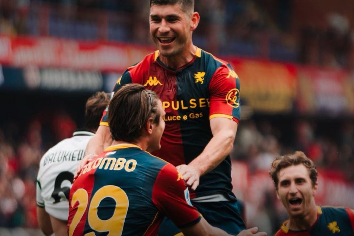 Diwarnai dua kartu merah, Sassuolo tumbang 1-2 di markas Genoa