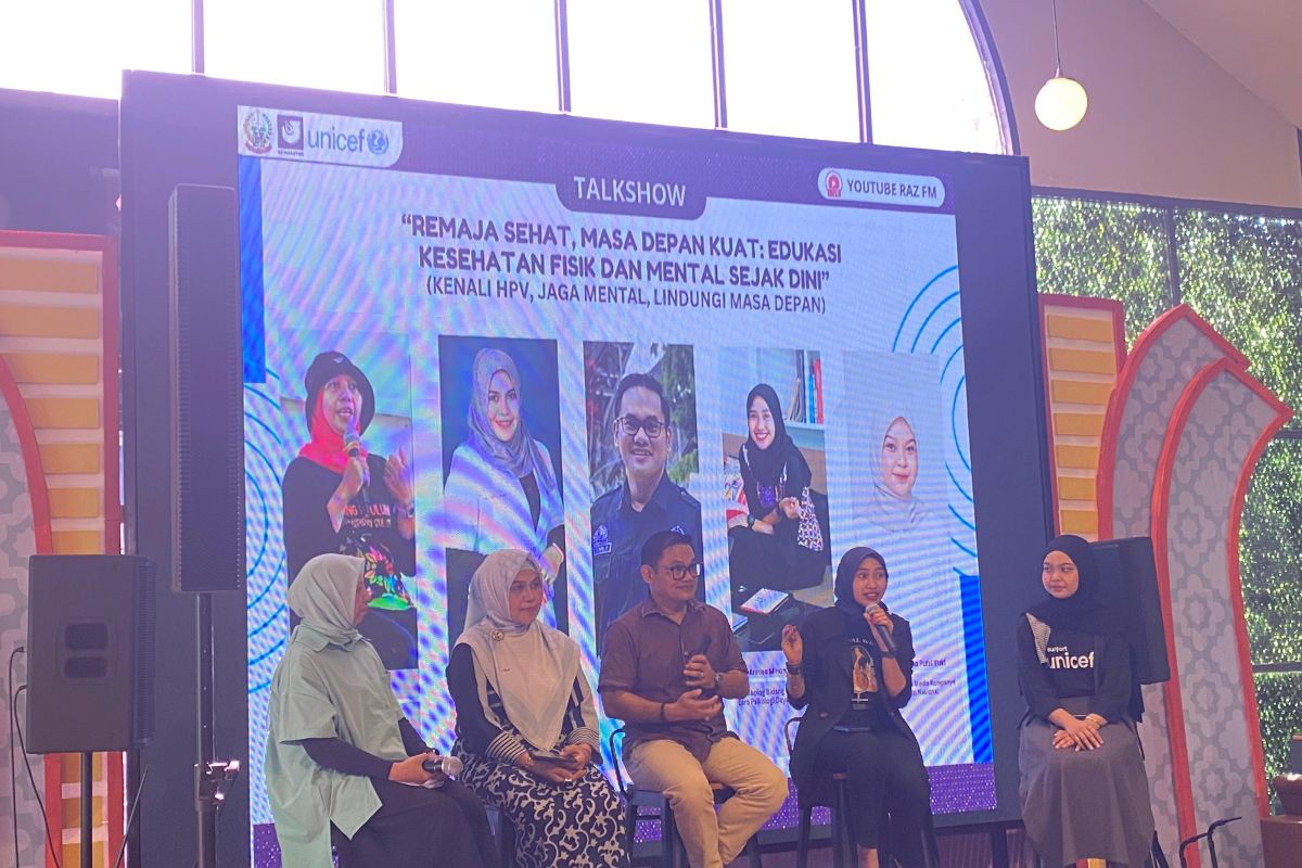 Kolaborasi Dinkes Sulsel, Unicef dan AJI cegah HPV pada remaja