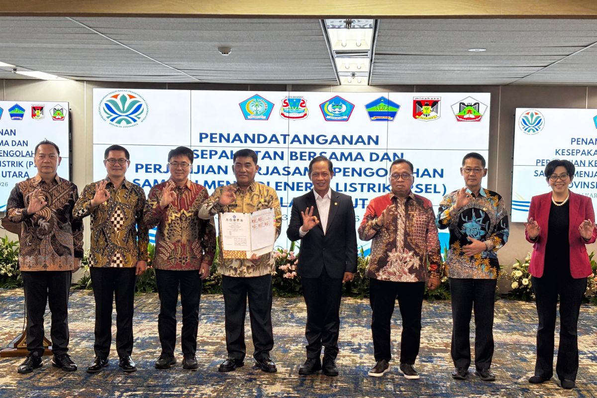 KLH dukung pembangunan PSEL di aglomerasi Manado, Tegal dan Pekalongan