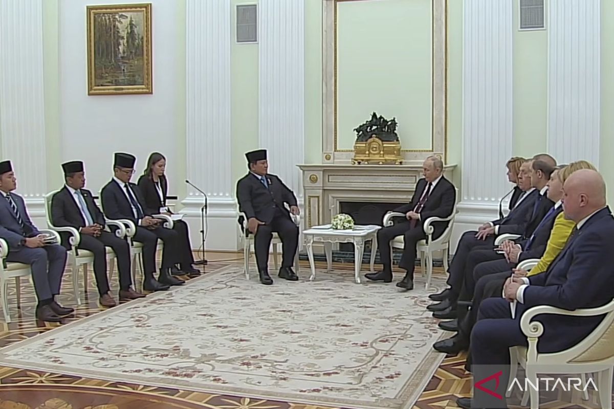 Prabowo dan Putin Sepakat Tingkatkan Kerja Sama Ekonomi dan Energi