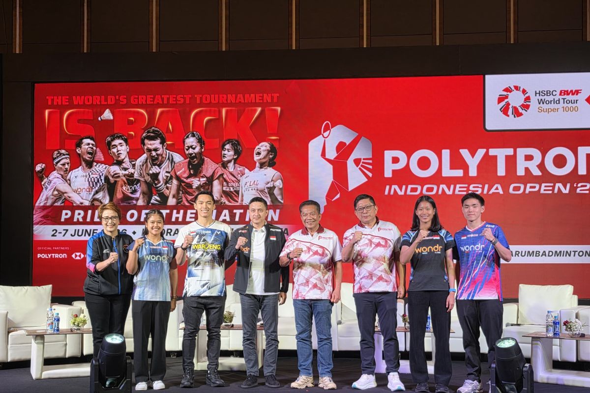 Tiket Indonesia Open 2026 mulai Rp40.000, dijual 5 Mei