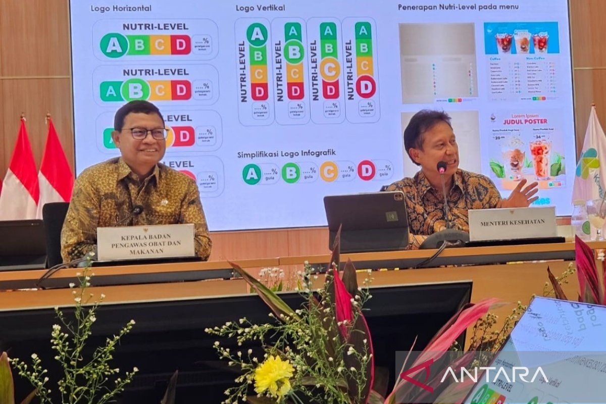 BPOM: Pada tahap awal Nutri-level diimplementasikan ke minuman