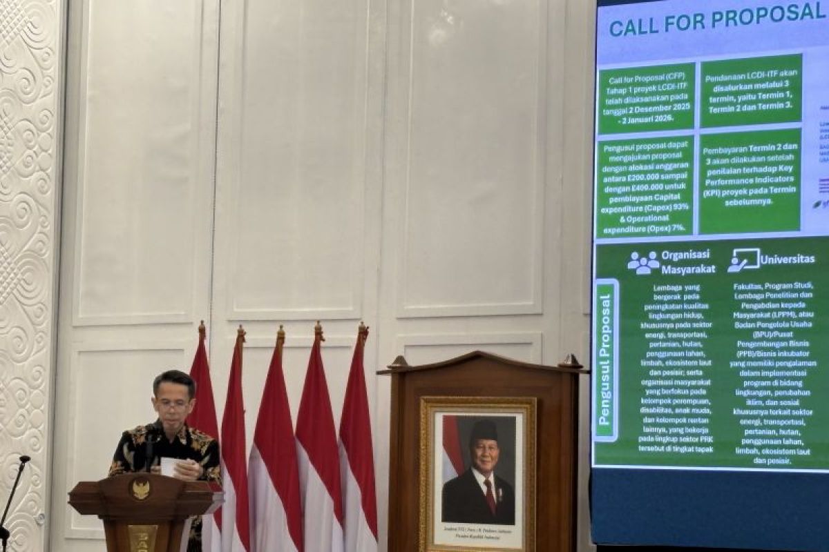 BPDLH buka program pendanaan hibah tahap 2 untuk proyek rendah karbon