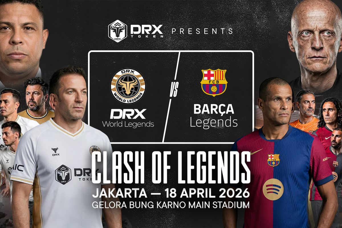Clash of Legends dekatkan penggemar dan legenda sepak bola dunia