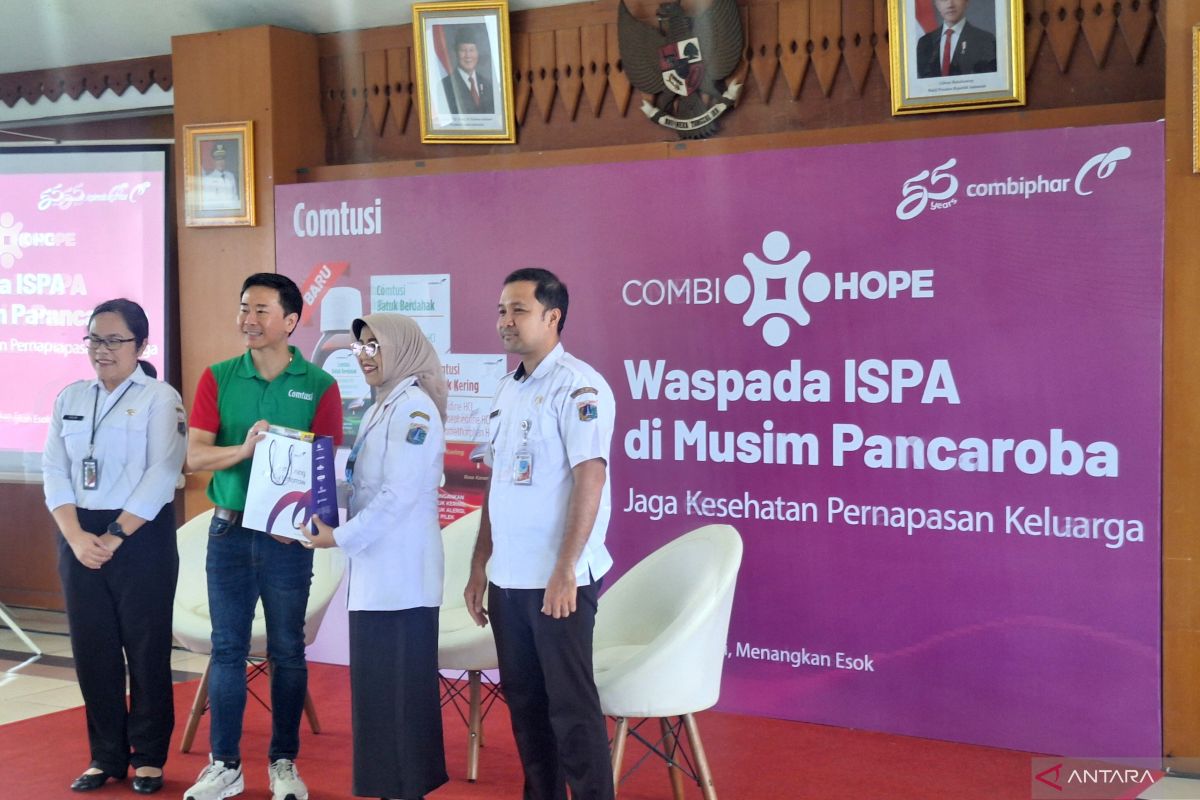 Combiphar edukasi kesehatan di Kecamatan Pancoran untuk tekan ISPA