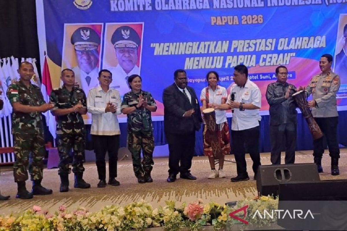 Pemprov Papua minta KONI fokus pembinaan menuju PON 2027